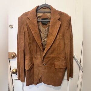 Vintage Genuine Suede Bloomingdale’s Blazer- Men’s size  M